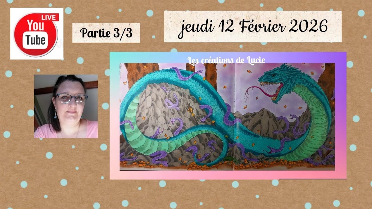 (Live 🎥110 ) Mythomorphia partie 3 #coloriagesadultes