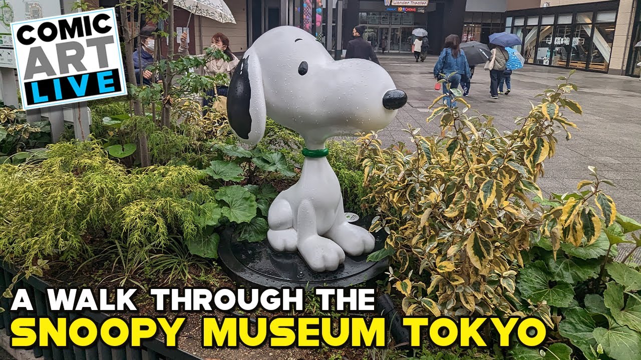 Snoopy Museum Tokyo Walk Through