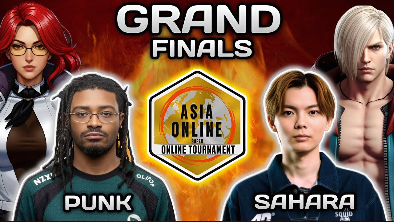 SF6 ▰ Punk ( Cammy , C. Viper ) VS Sahara ( ED ) Grand Finals ( Asia Online )  ▰ HLG.