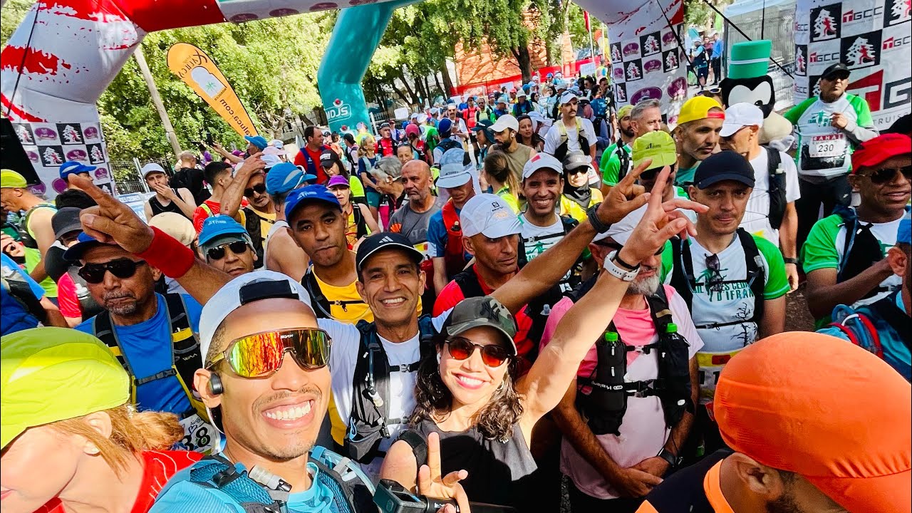 4K I TRAIL DES CEDRES 2024 ETAPE 1 - 32KM  IFRANE MOROCCO