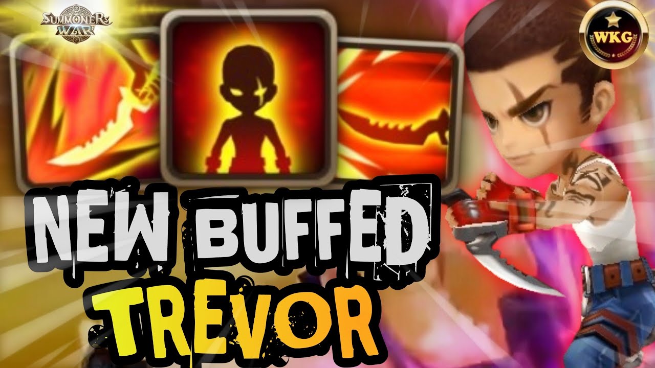 INSANE TREVOR AFTER BALANCE! GUARDIAN PLAYER PICK TREVOR IN RTA SUMMONERS WAR