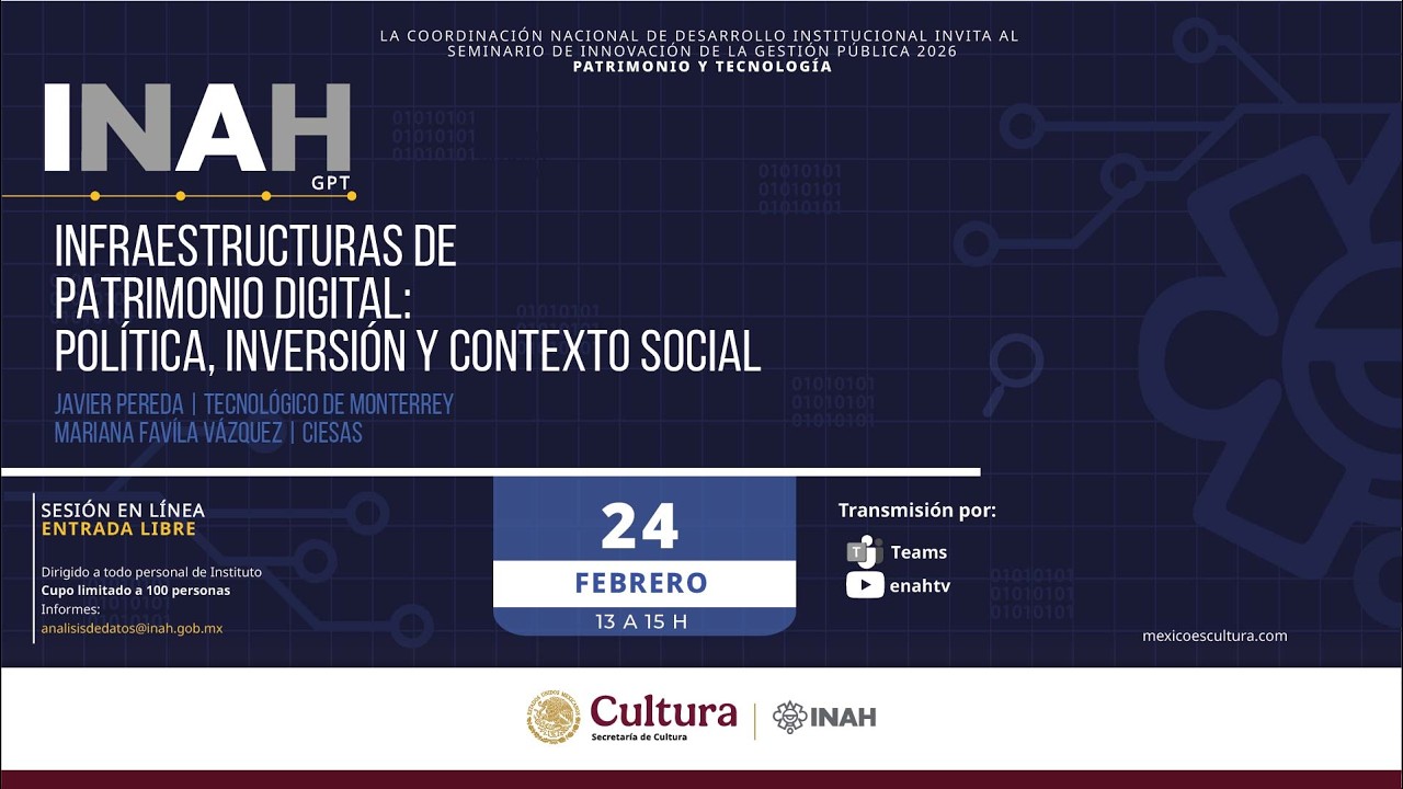 Segunda sesión del Seminario de Innovación de Gestión Pública 2026