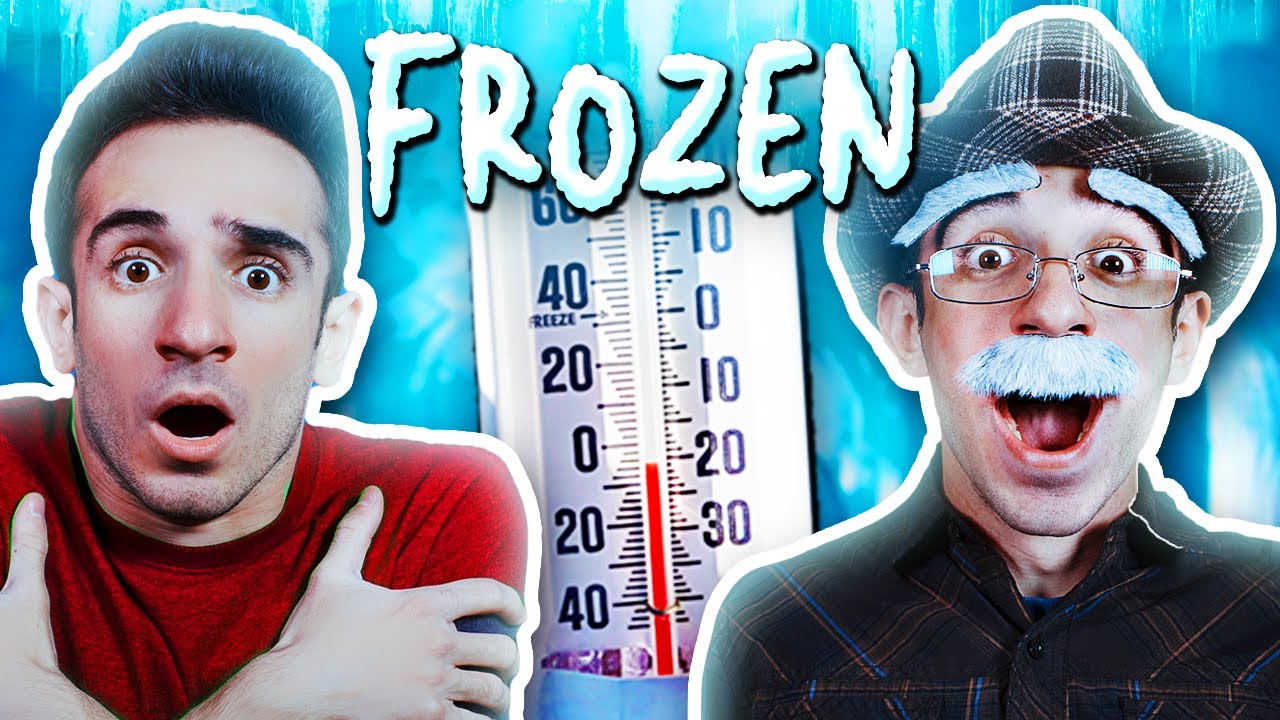 I SURVIVED 24 HOURS FROZEN!