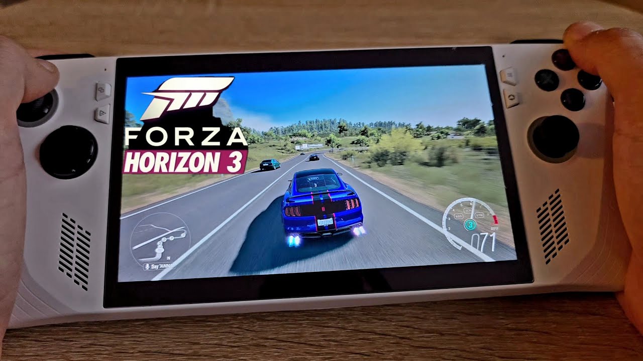 Forza Horizon 3 ROG Ally Z1E Gameplay