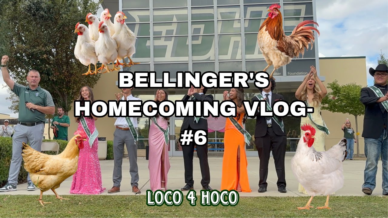 High School Vlog #6- Loco 4 Hoco 🐓👑