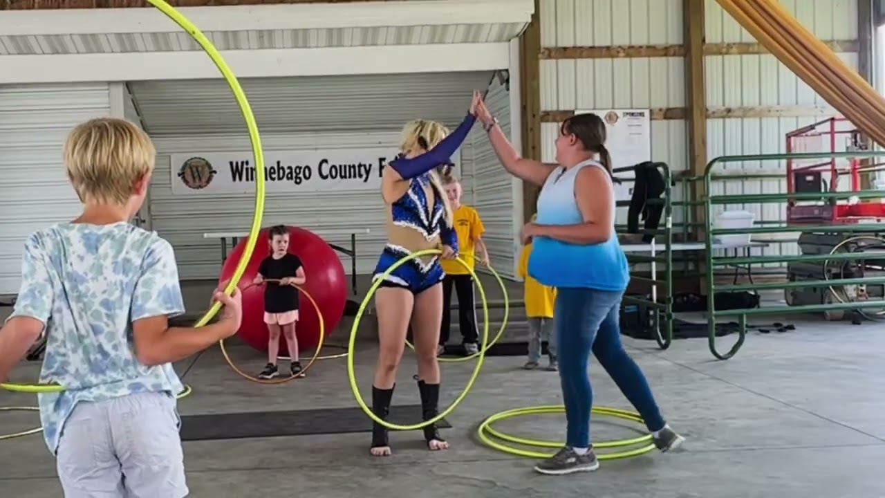 Winnebago County Fair Circus Show with Grace Good!