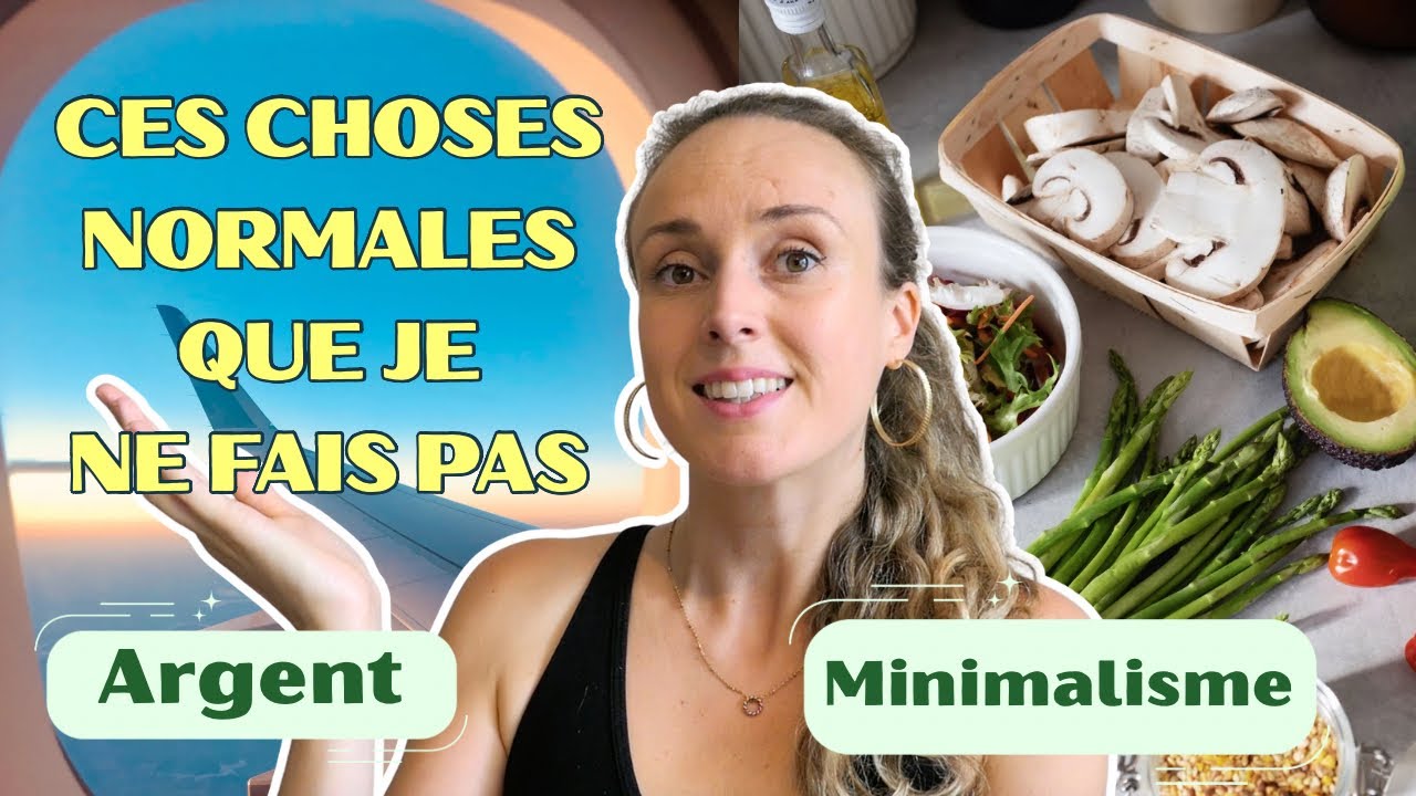 10 choses normales que je ne fais pas (et je ne regrette rien)