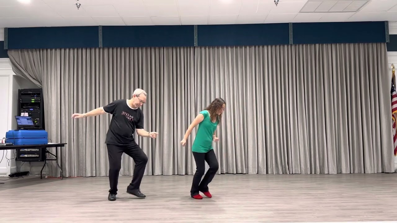 ROCKABILLY STROLL Line Dance Demo/Tutorial with Ira Weisburd
