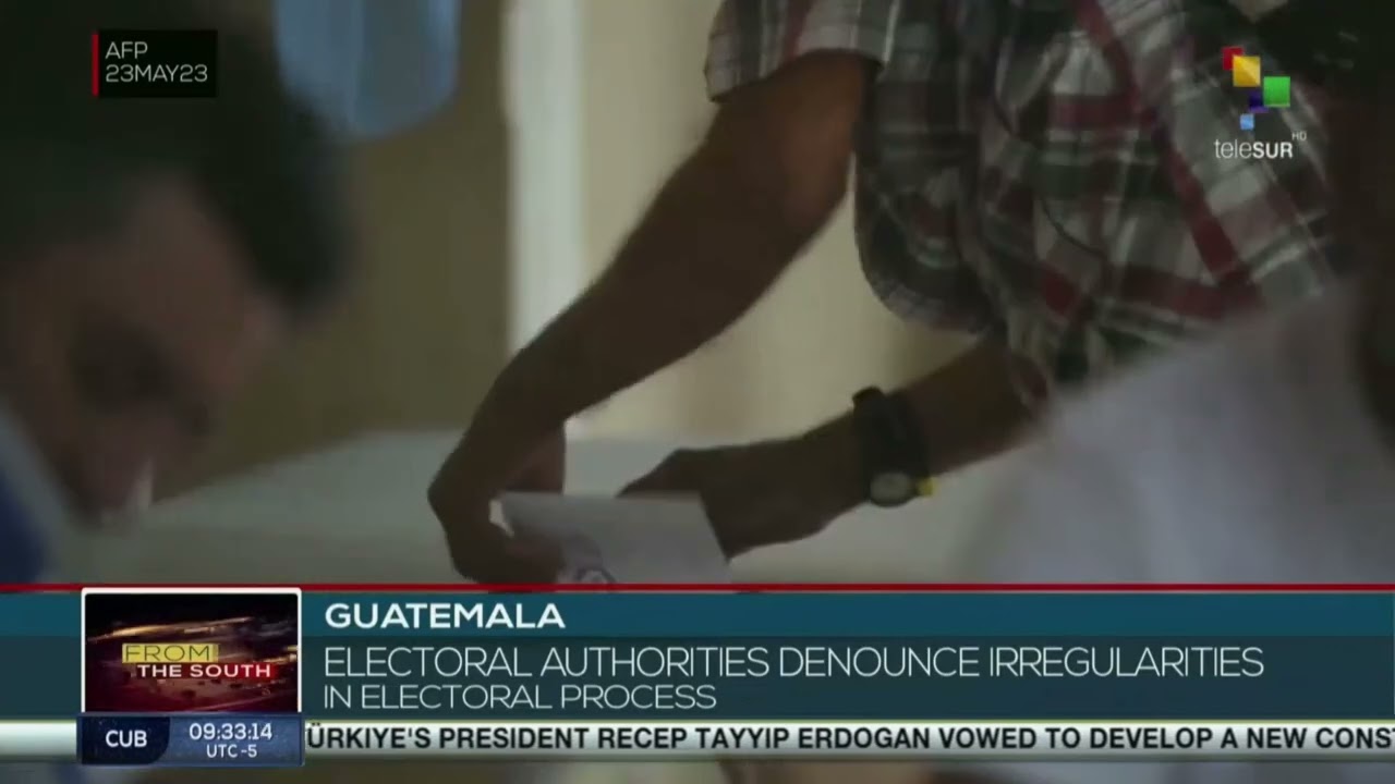 Electoral authorities in Guatemala denounce irregularities in the electoral process