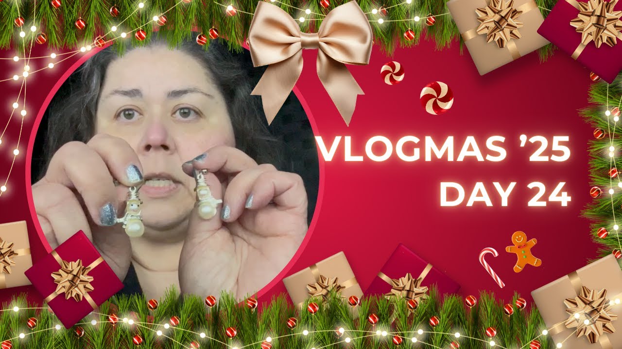 Vlogmas25, день 24. Забавный случай произошел накануне вечером. 