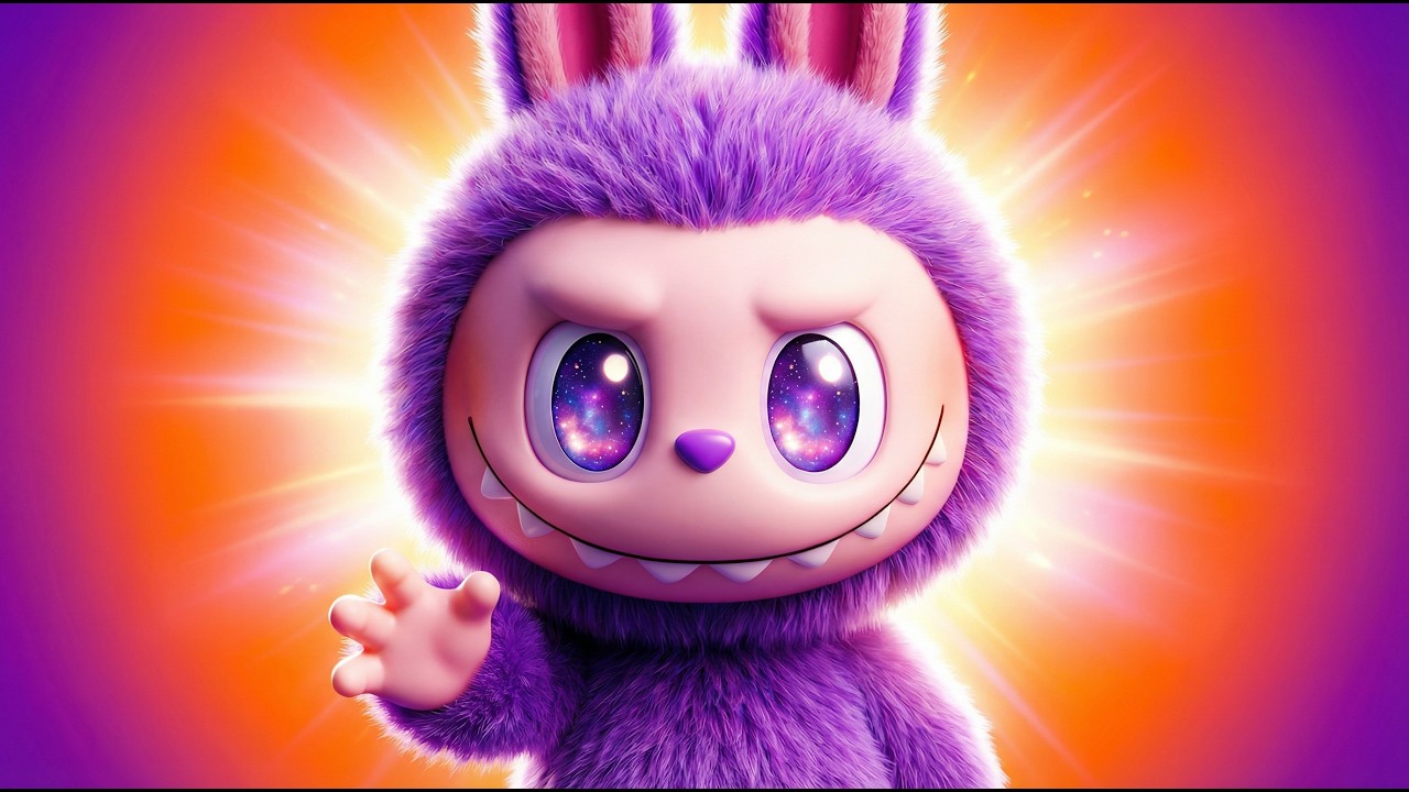 Purple Labubu Explores a New World! 🚀✨ The Shining Journey Begins!