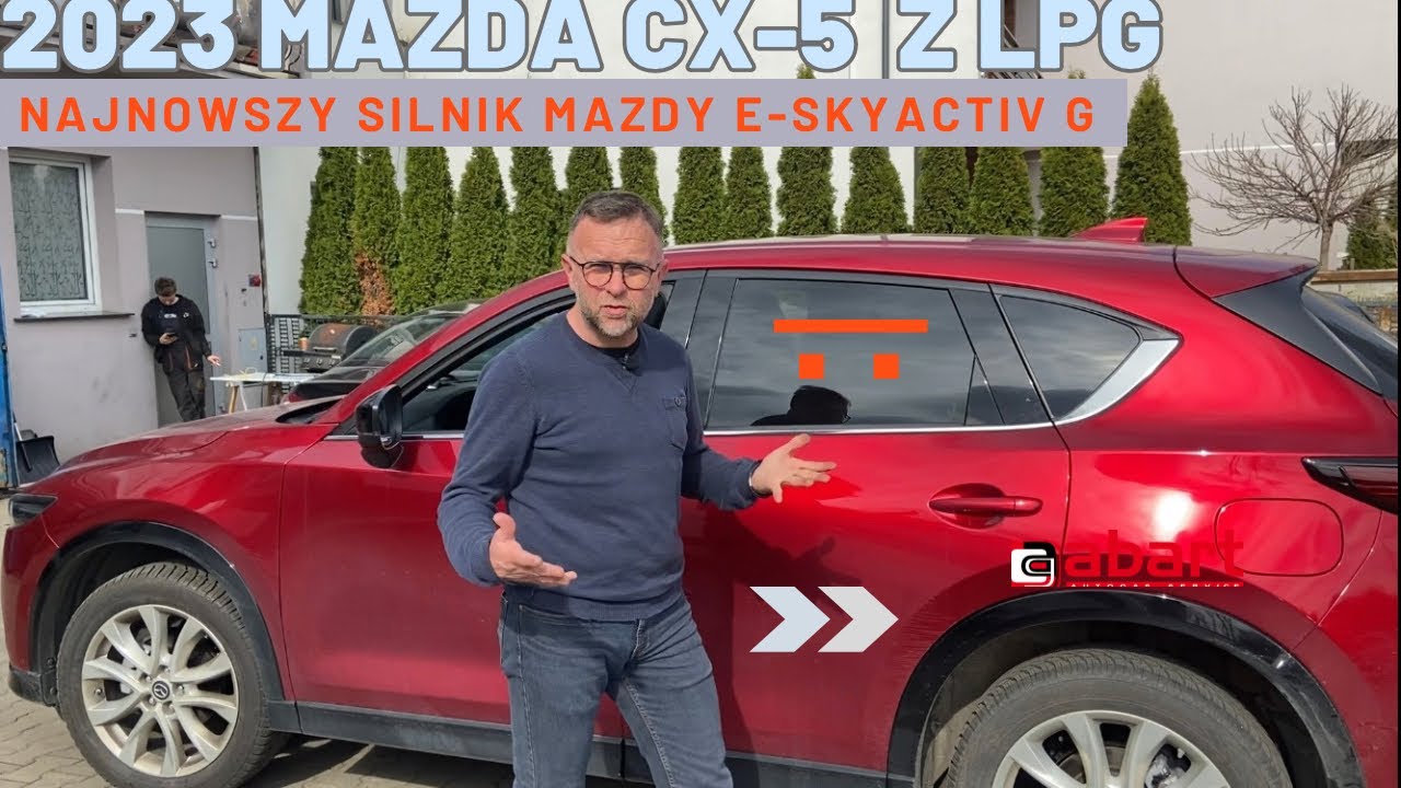2023 Mazda CX-5 2.0i zasilana LPG po montażu instalacji gazowej w @AbartAutoGazSerwis