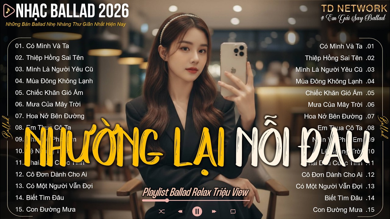 Nhường Lại Nỗi Đau - Nhạc Trẻ Ballad Hot Trend Nhất 2026 | Nhạc Trẻ Tâm Trạng Nghe Buồn Đến Day Dứt