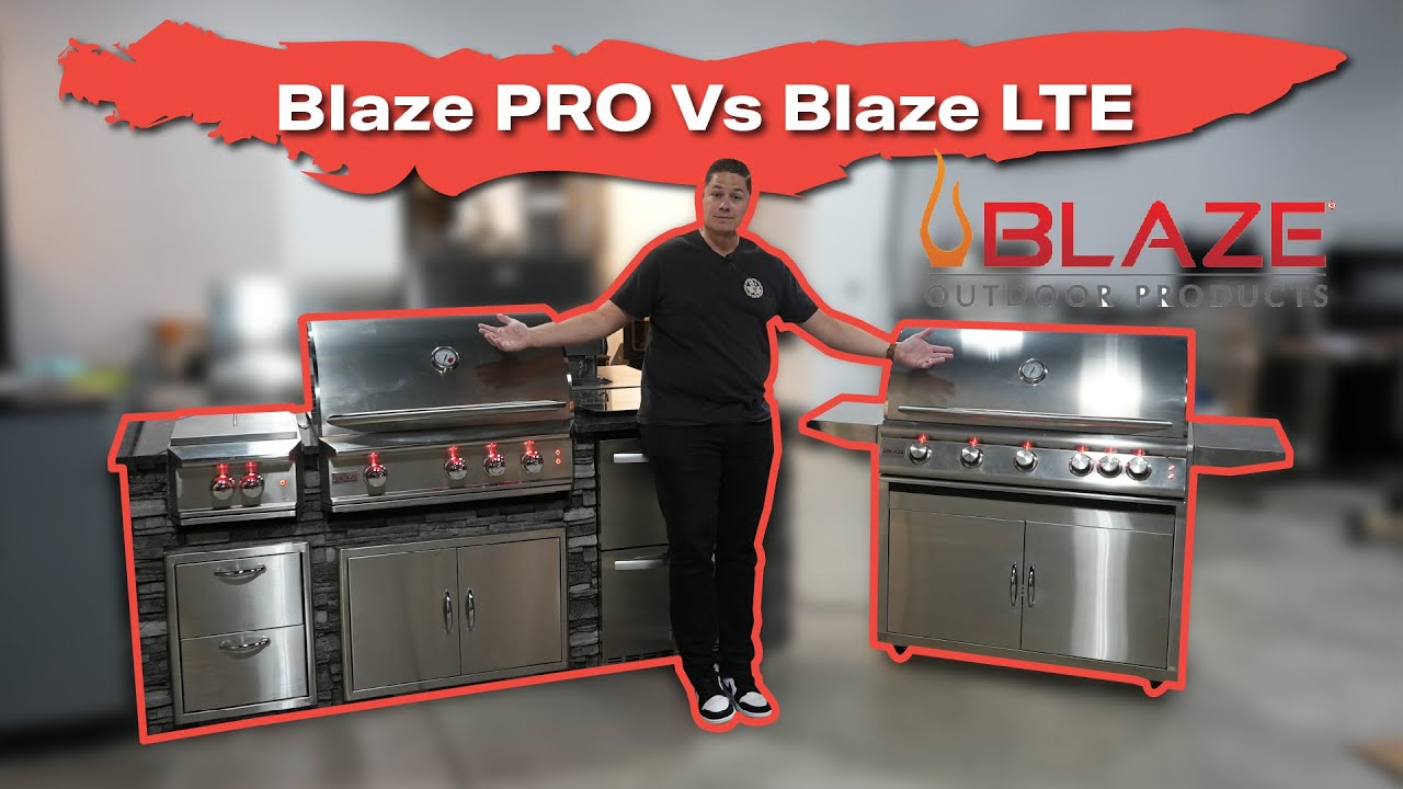 Разборки роскошных газовых грилей BLAZE LTE и BLAZE PRO (в чем разница?!)