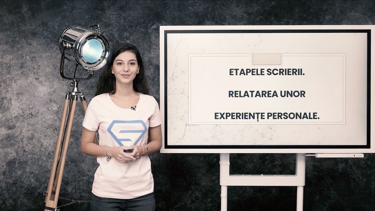 Etapele scrierii. Relatarea unor experiențe personale - Rom&acirc;nă - Clasa V-a