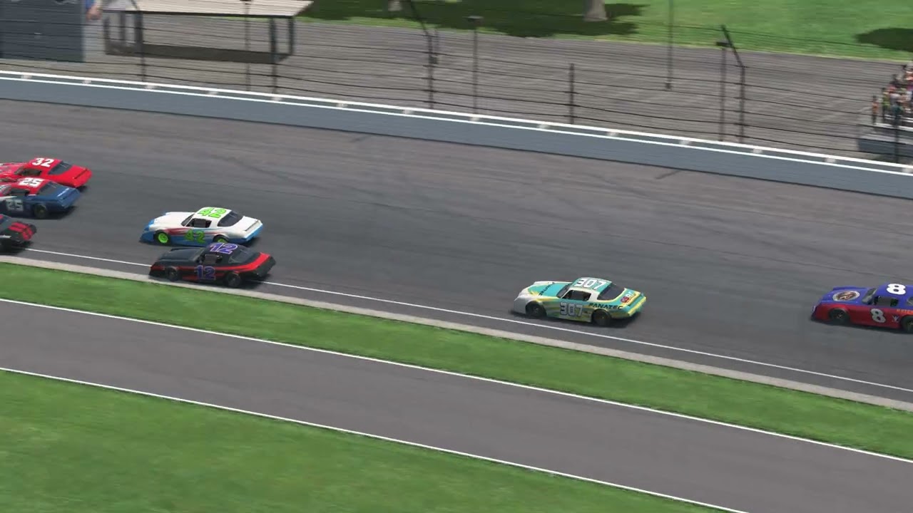 Bruno Le Doaré wins 4 wide photo finish after epic final lap of Brickyard Clash race