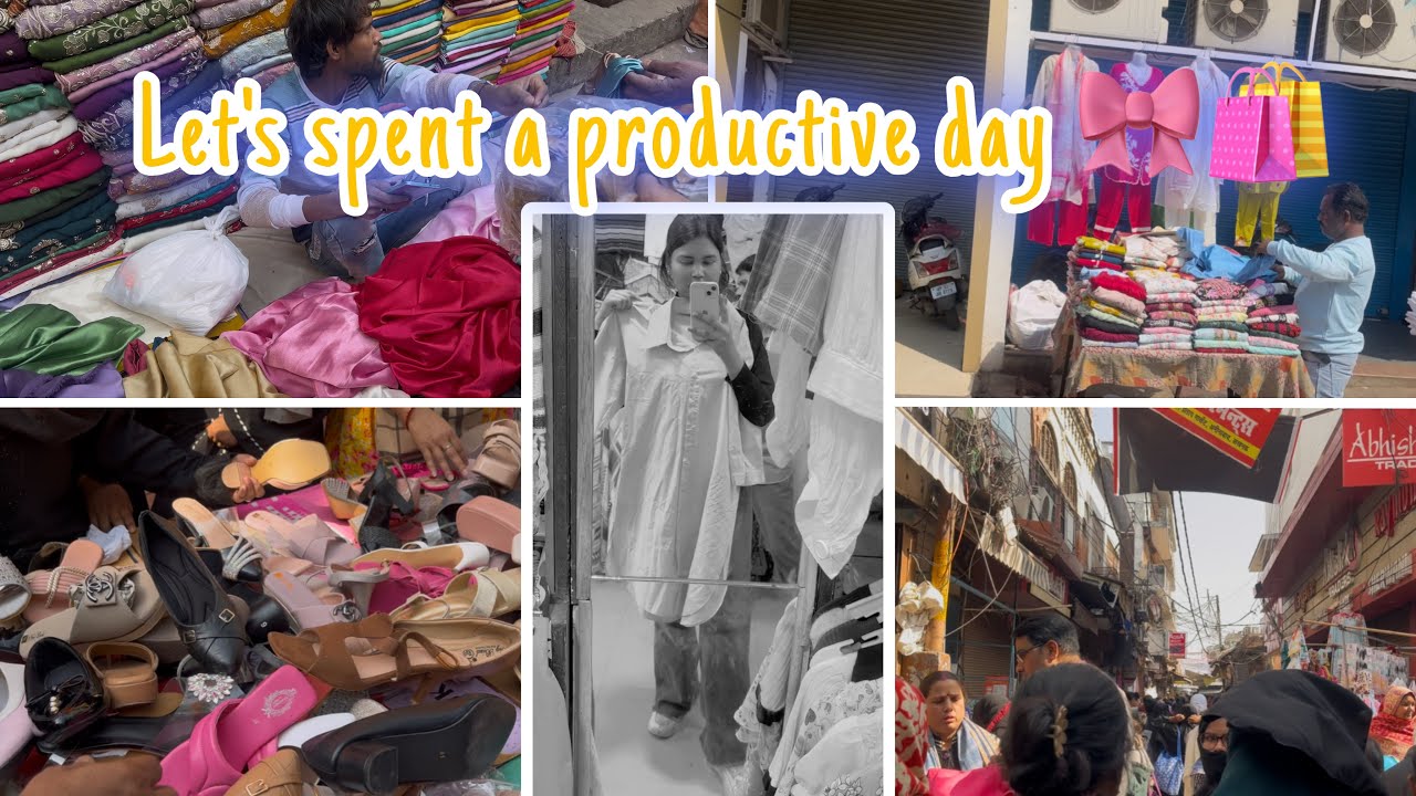 Let’s spent a productive day with me 🎀✨#aminabad shopping 🛍️ #dailyvlog and much more 💫💗
