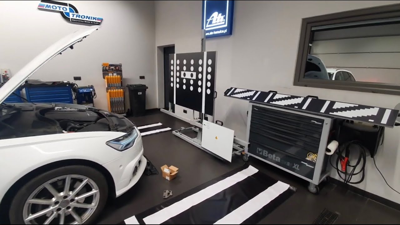 Kalibracja ACC aktywny tempomat, SIDE ASSIST, martwe pole, Lidar Laserowy AUDI Q8, Porsche, A6, A8