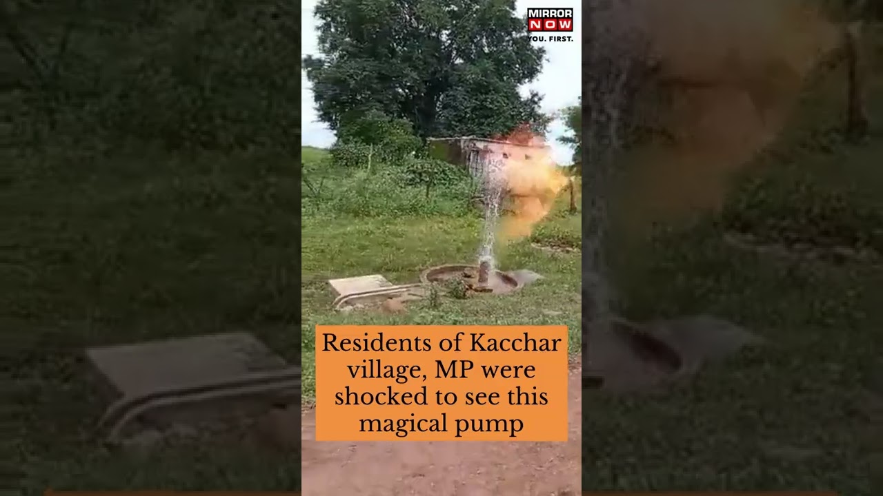 Watch | Hand Pump Spews Water & Fire Simultaneously in Madhya Pradesh
