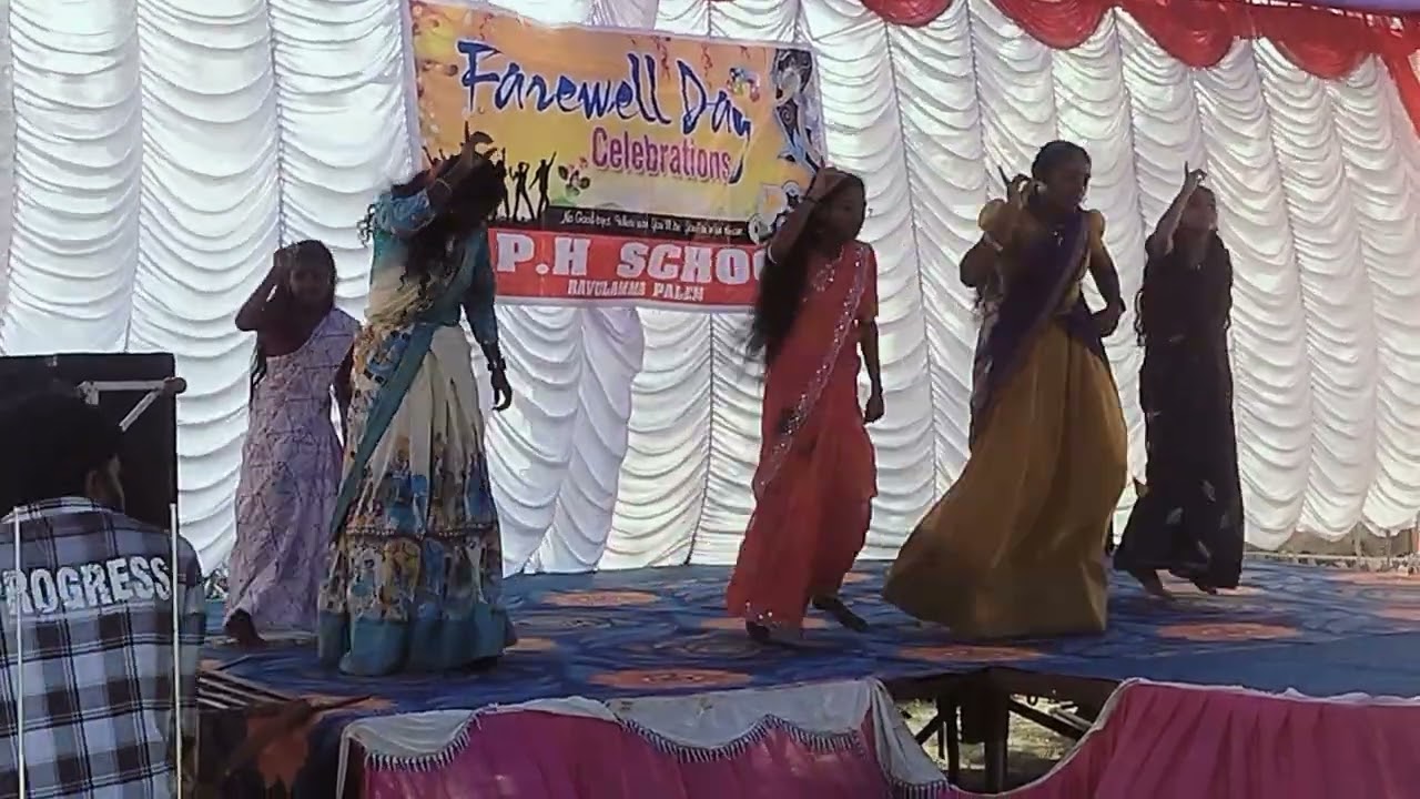 Ranu mumbai ki ranu song performance by zphs ravalammapalem students