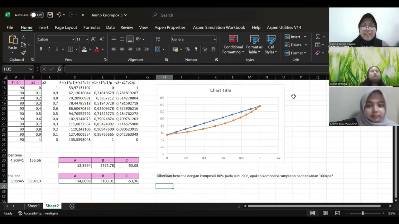 Tutorial Membuat dan Membaca Diagram p-x-y | by kelompok 5