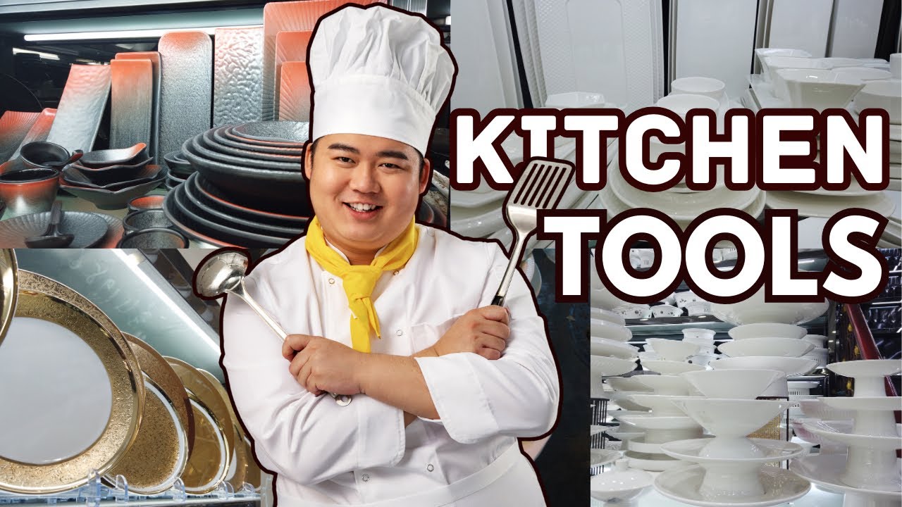 All the kitchen tools that make cooking fun and Easier are sold here!! | Guangzhou wholesale market.