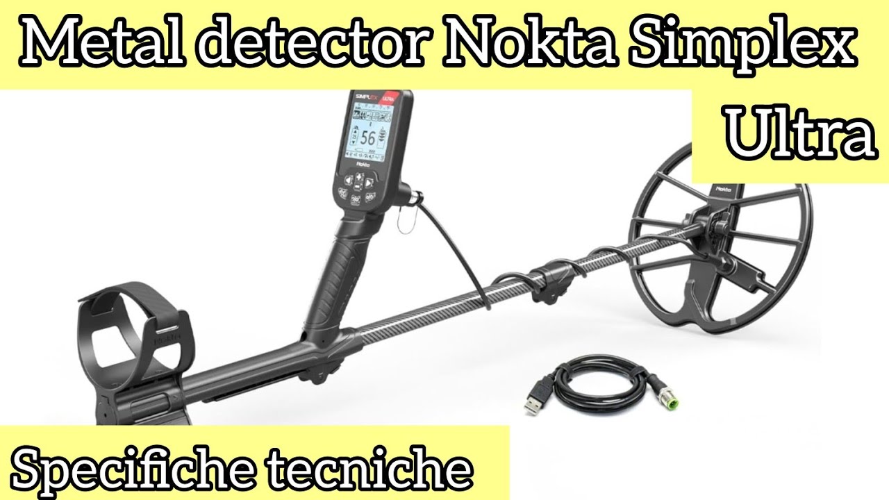 Metal detector Nokta Simplex Ultra (1°Parte)