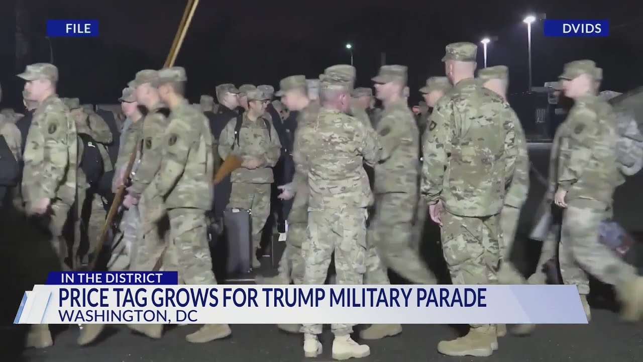 DC military parade to cost millions