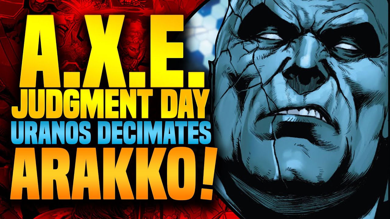 Uranos Decimates Arakko! | A.X.E. Judgment Day ( X-Men Red #5)