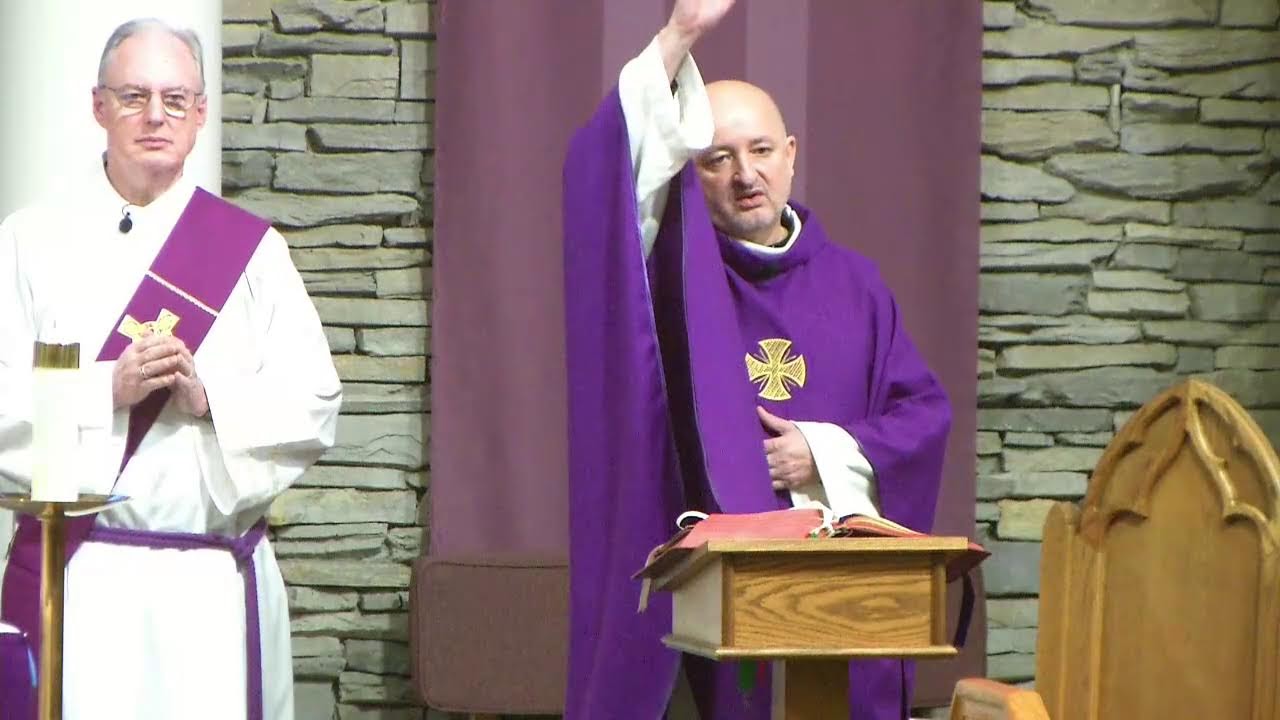 5:30pm Saturday vigil Mass March 7, 2026