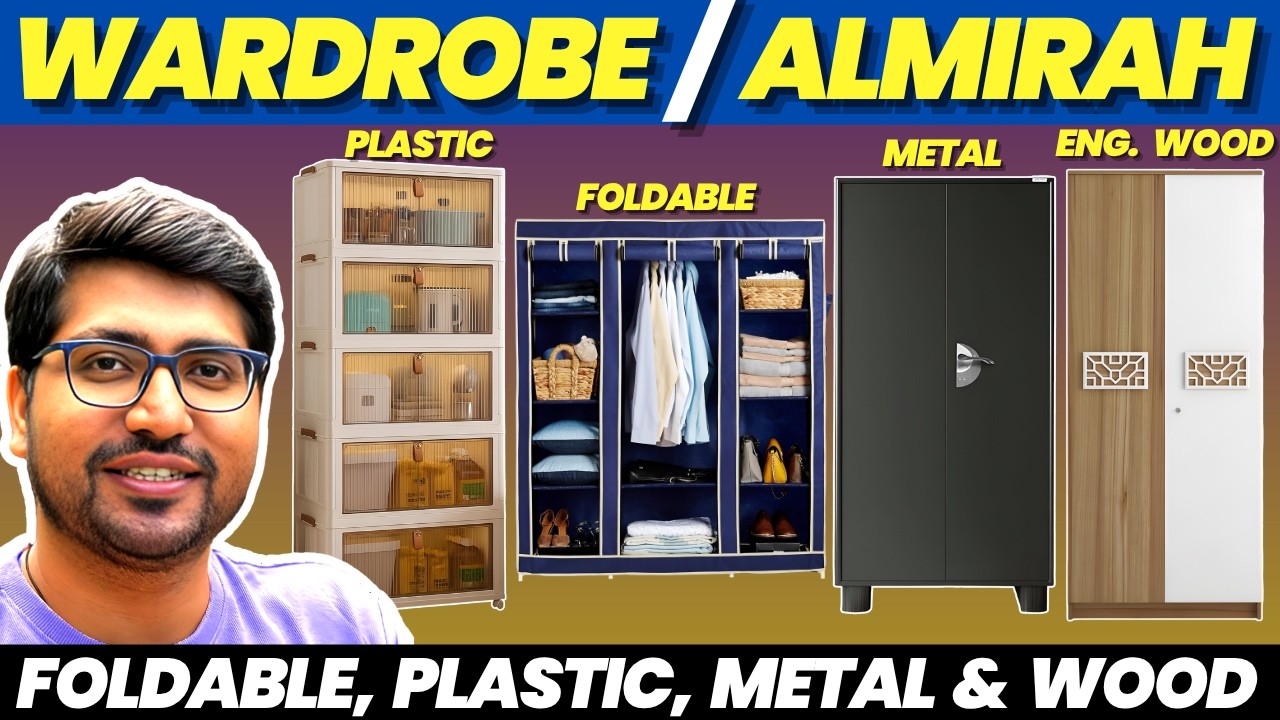 [NEW]🔥Best Almirah for Home🔥Best Plastic Wardrobe For Clothes🪞Best Foldable Wardrobe For Bedroom