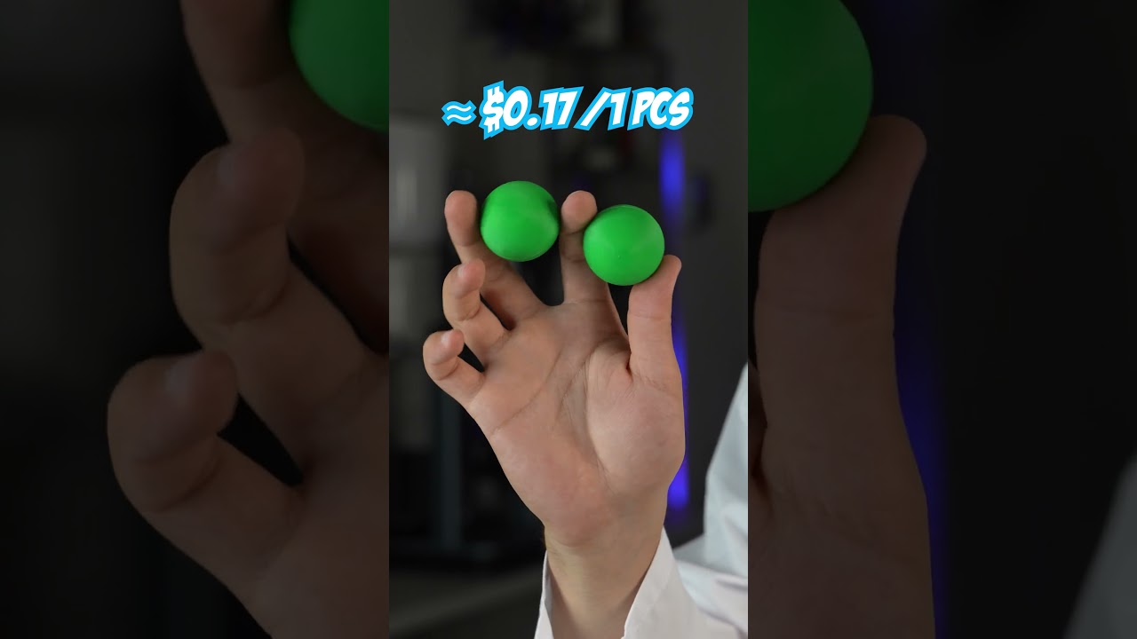 3D Printed Ping Pong Ball vs Real
