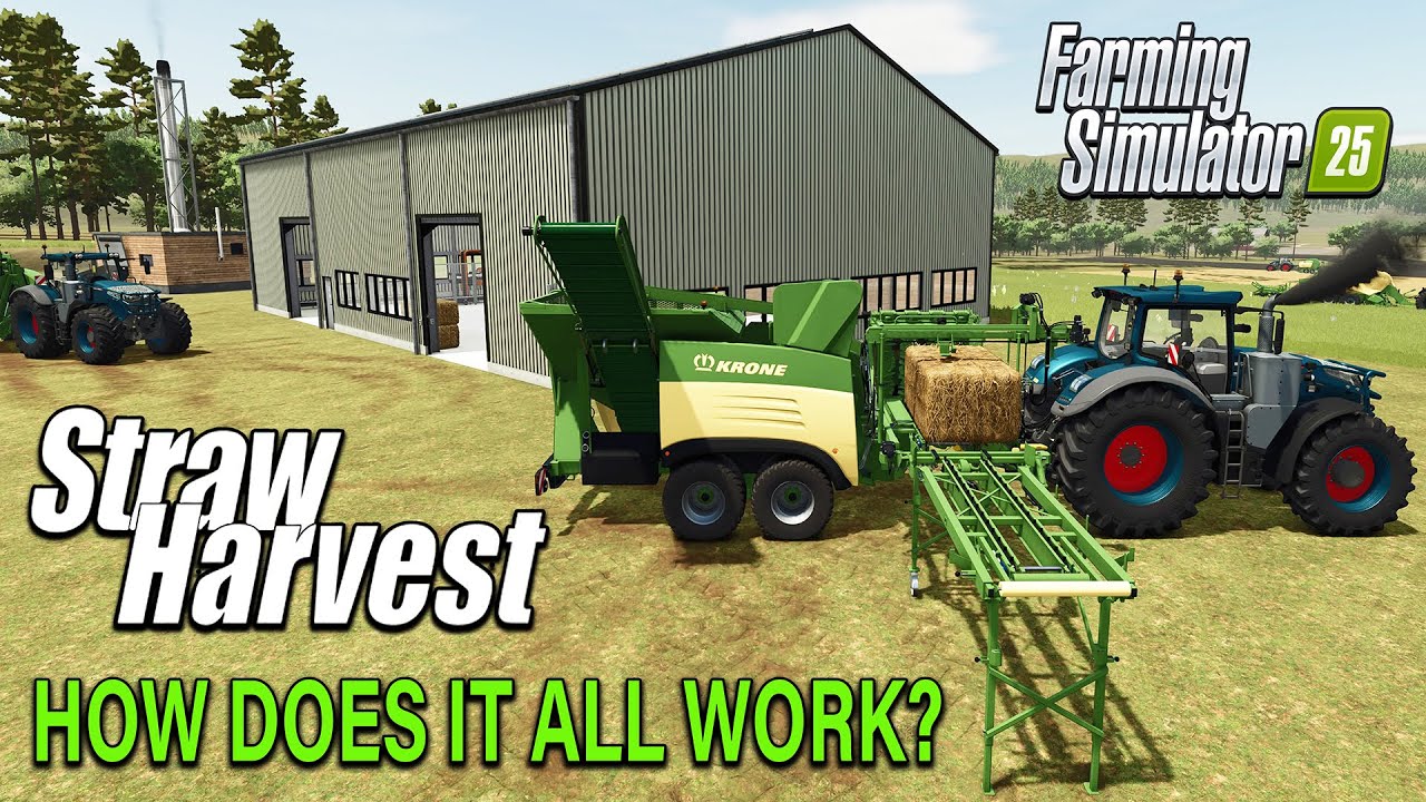 WHAT’S CHANGED? IS IT BETTER? | (FREE) STRAW HARVEST | FARMING SIMULATOR 25