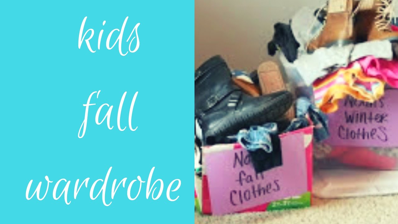 KIDS FALL AND WINTER CAPSULE WARDROBE