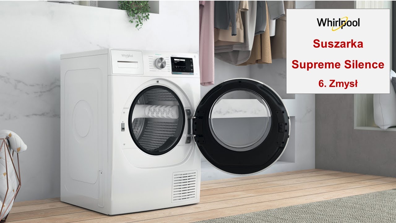 WHIRLPOOL Suszarka Supreme Silence 6Zmysł