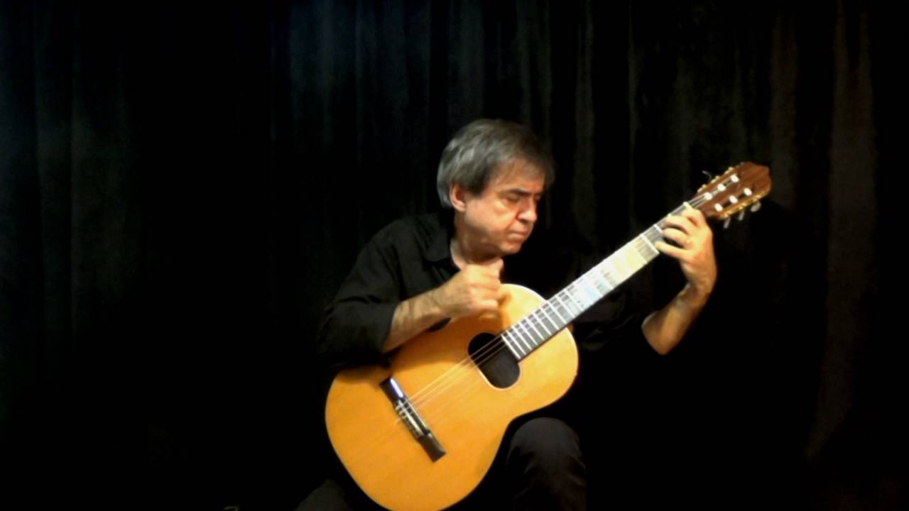 FUGA Y MISTERIO ( Astor Piazzolla)  solo guitar by  Carlos Piegari