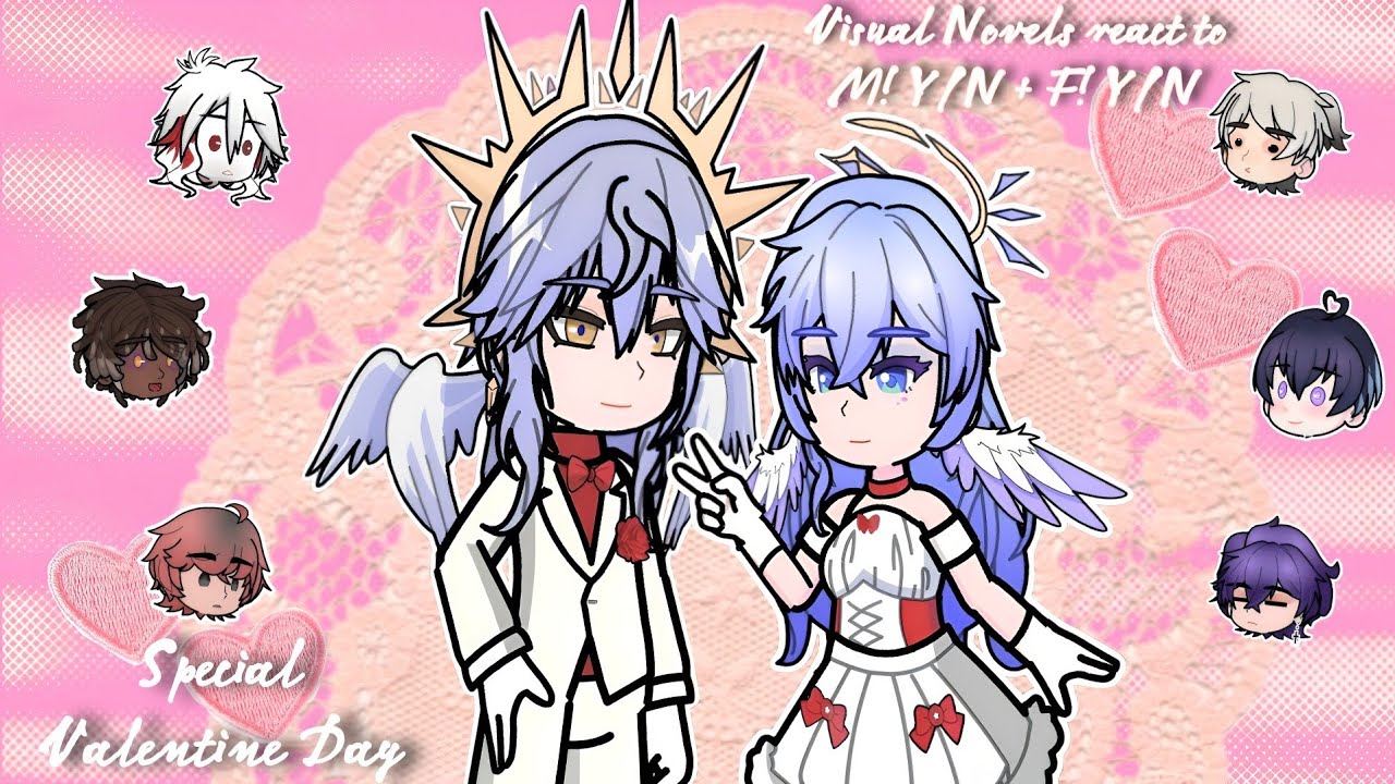 Visual Novels react to M! Y/N & F! Y/N as Sunday & Robin from HSR || 03