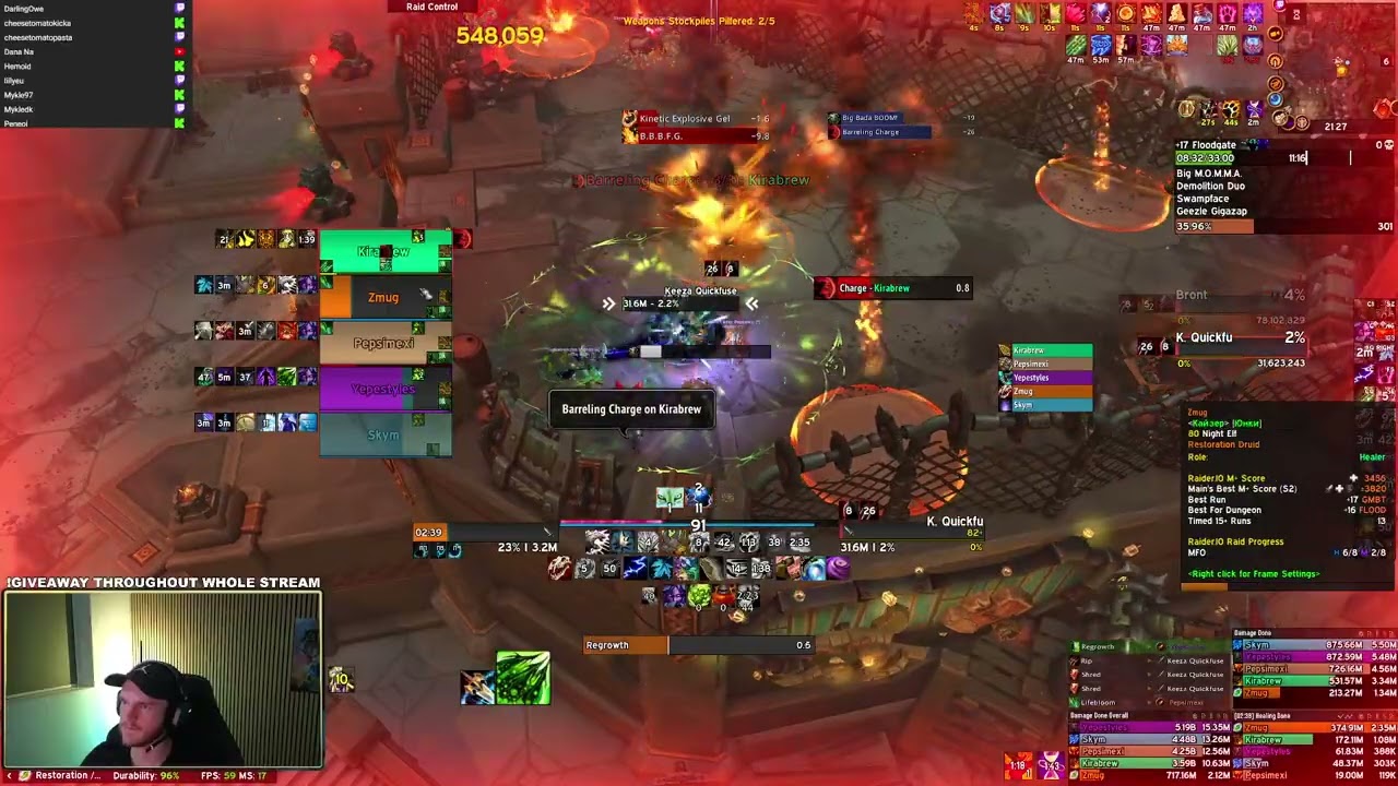 +17 Floodgate - Zmok Resto Druid - Season 3 TWW
