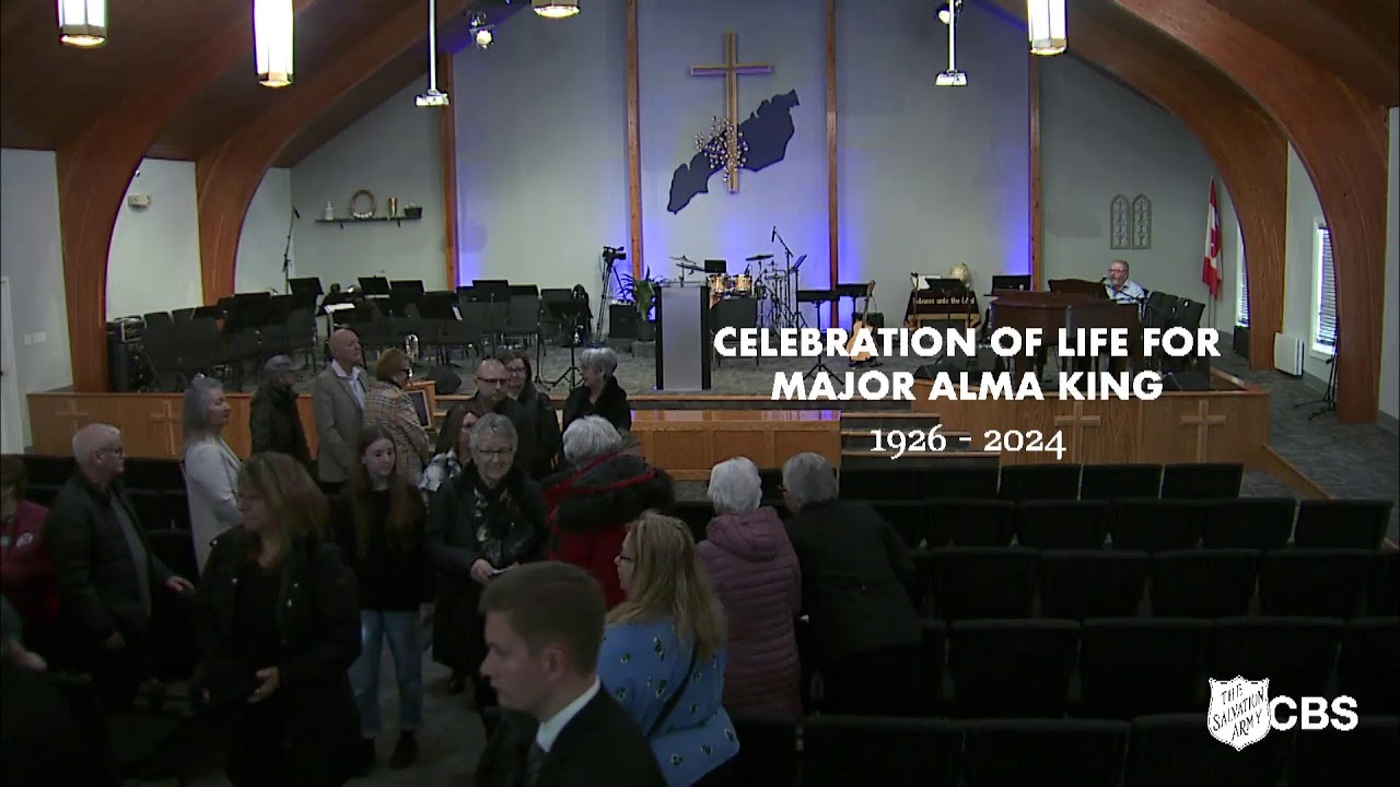 Celebration of Life for Major Alma King (1926-2024)
