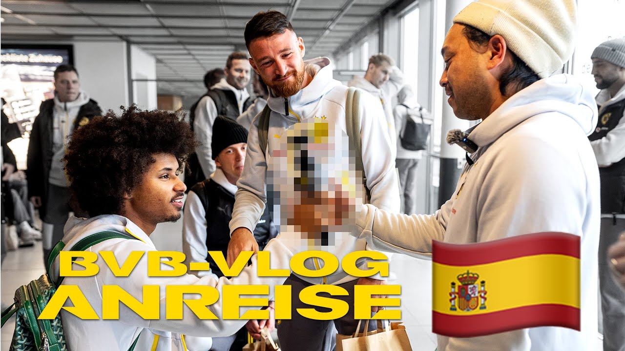 “NO ONE drinks TOMATO JUICE!” | Start of the training camp MARBELLA | BVB Vlog
