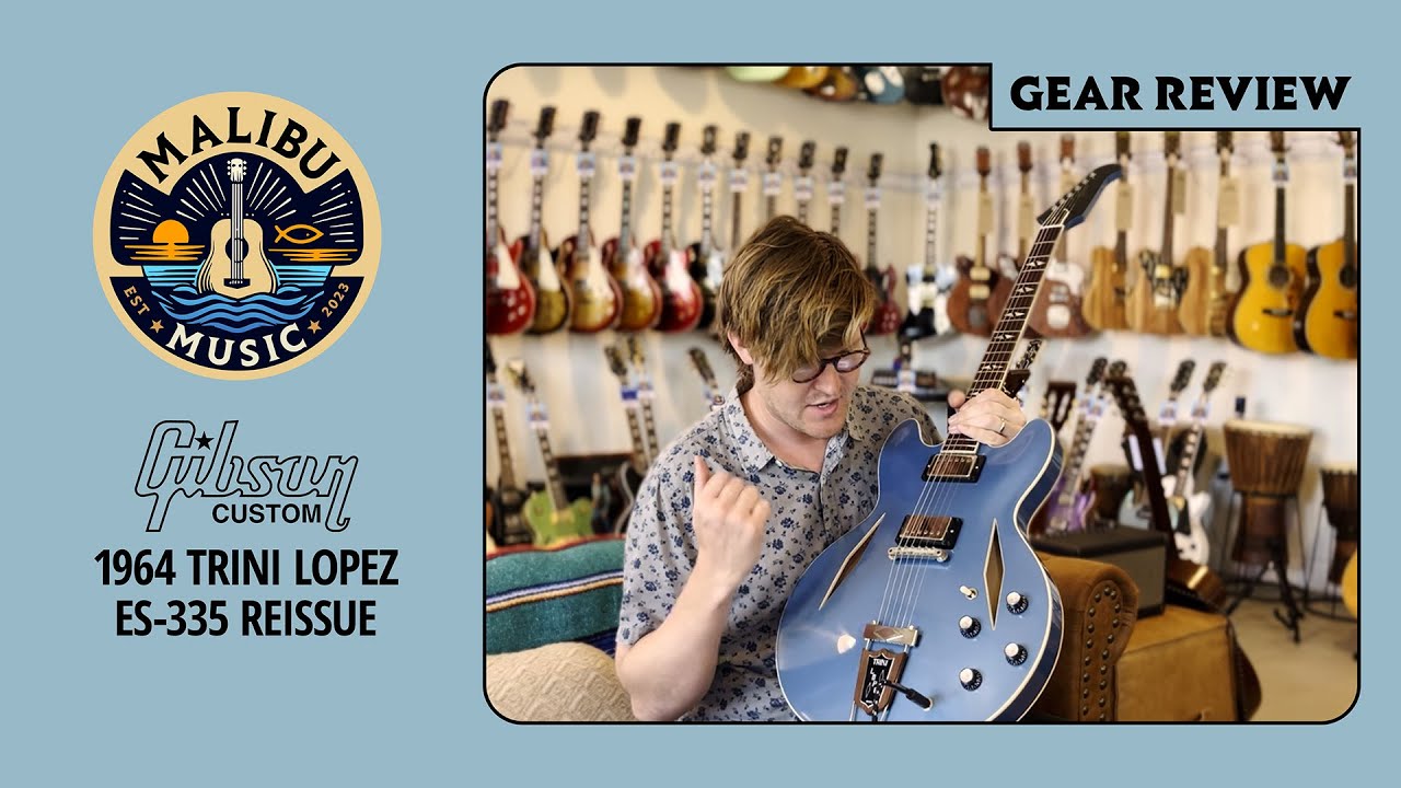 Gibson Custom Shop 1964 Trini Lopez ES-335 Reissue at Malibu Music
