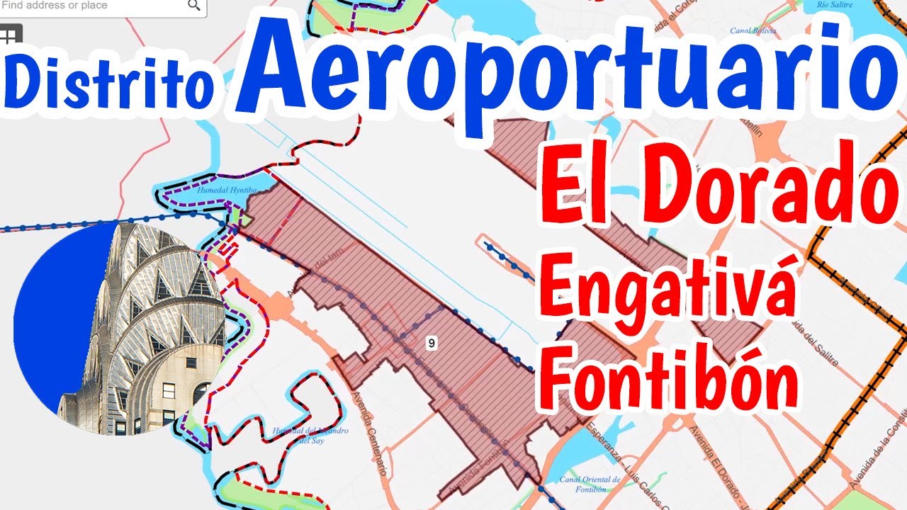 Nuevo Distrito Aeroportuario ElDorado en Engativá y Fontibón