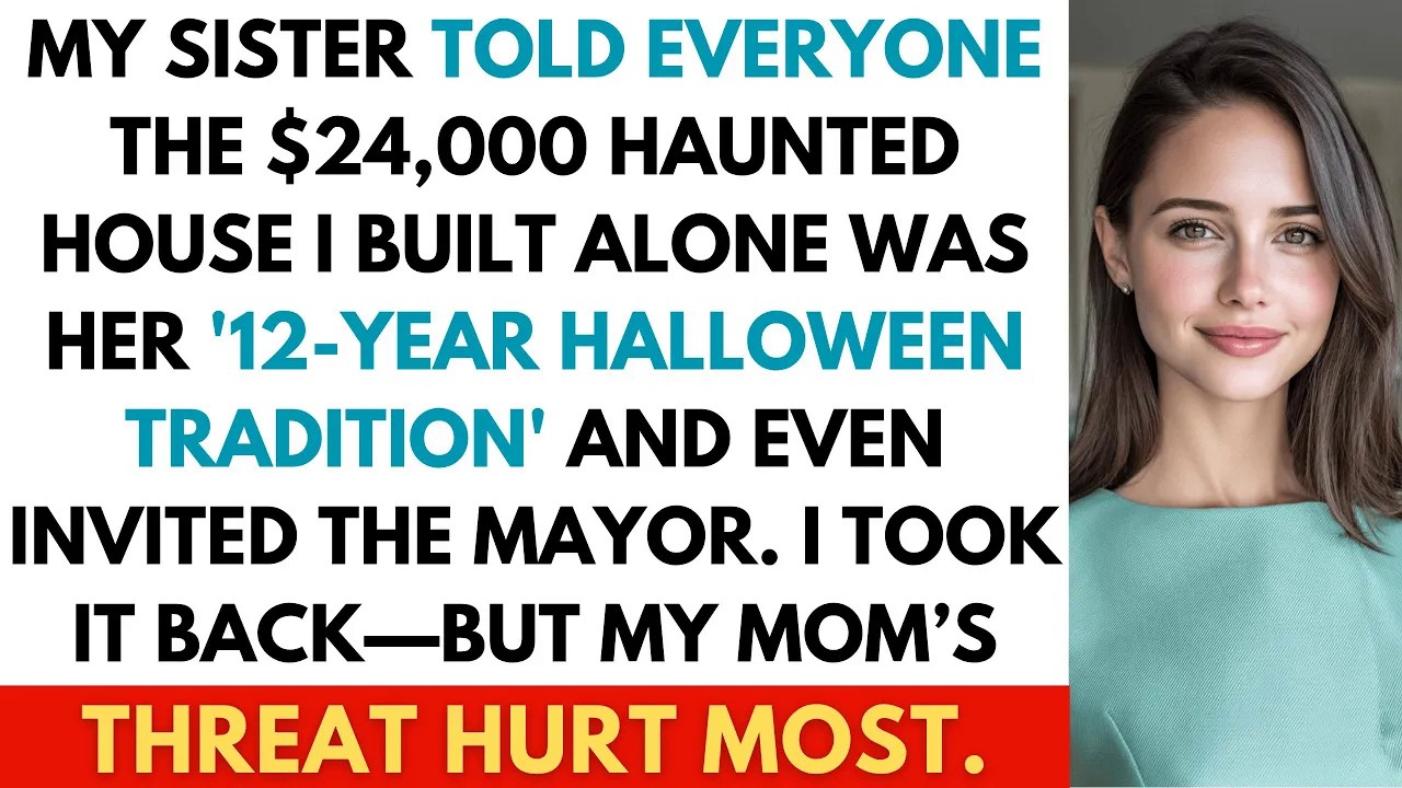 For 12 Halloweens, I Built the Haunted House Alone — But My Family Gave My Sister All the Credit