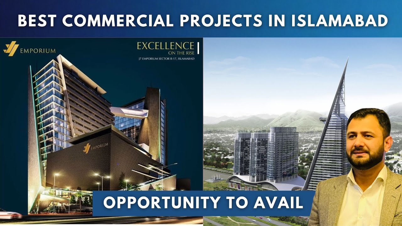Commercial projects in Islamabad. Complete analysis