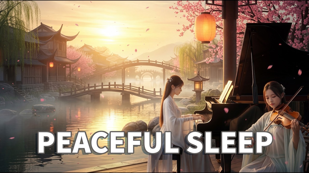 Peaceful Piano & Violin 8 Hours of Gentle, Meditative Music for Relaxation & Sleep