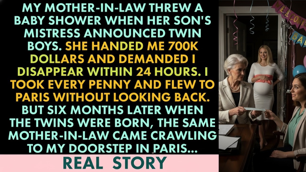Mother-in-Law Gave Me $700K to Vanish When Mistress Had Twins—6 Months Later She Begged Me