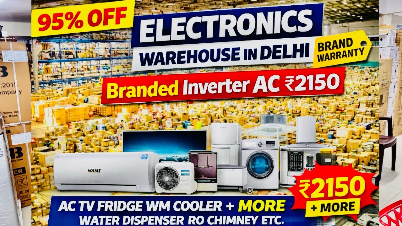 95% Off Online से सस्ते Airconditioner , Cooler , Fan , Wm, ,Oven, Fridge 