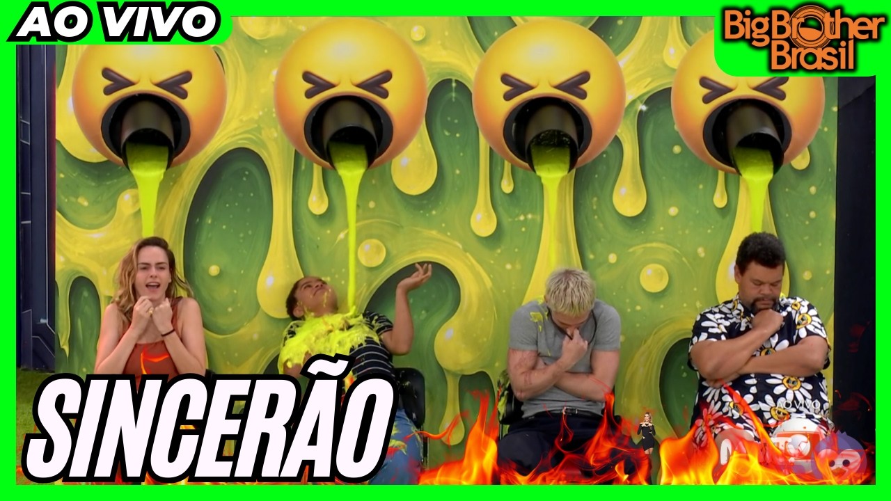 🟣 SINCERÃO AO VIVO - BBB 26 - BIG BROTHER BRASIL #bbb #BBB26