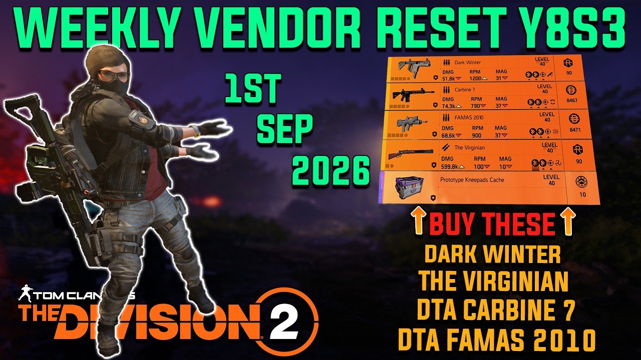 The Division 2 | GREAT Carbine 7 & FAMAS + Escalation Reset (Sep 1, 2026)