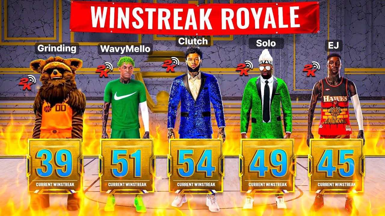Я провёл КОРОЛЕВСКУЮ ПОБЕДНУЮ СЕРИЮ на этапе COMP в NBA 2K25! Кто лучший ютубер 2K!?